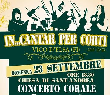 InCantar per Corti - 23 settembre 2018