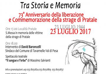 Anniversario della Liberazione e commemorazione Eccidio di Pratale