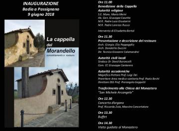 Inaugurazione Cappella del Morandello