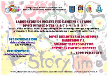 Laboratori di inglese per bambini